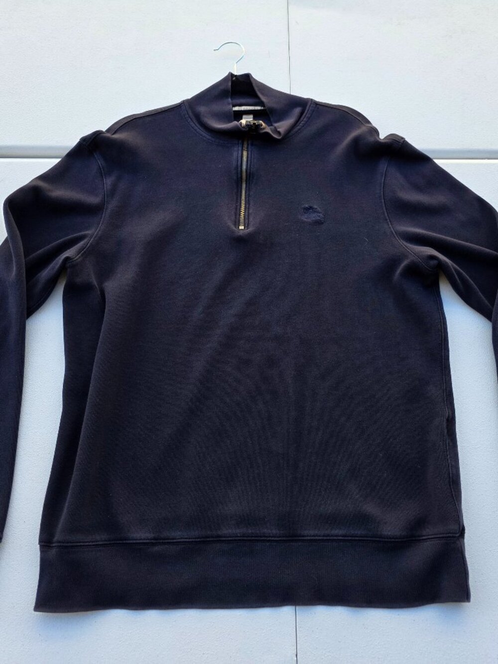 Burberry Brit Navy Half-Zip Sweatshirt